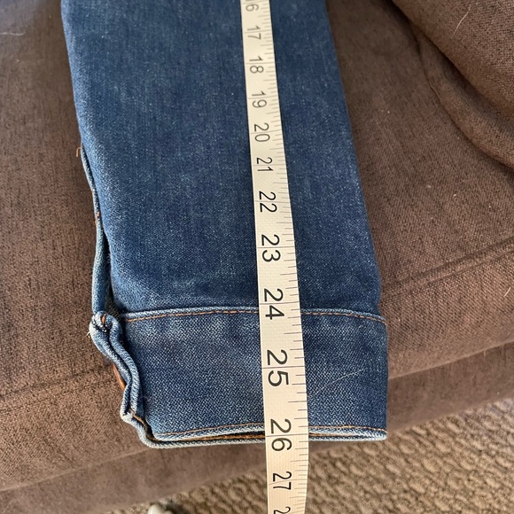 Vintage 70s Wrangler Western Jean Jacket 42 Long Made in USA 74136NV - Picture 6 of 8